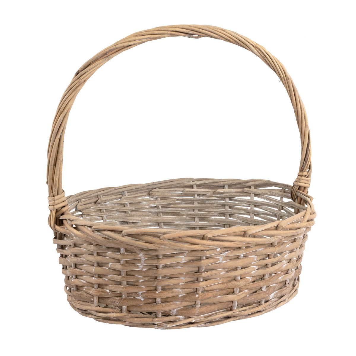 Набор корзин плетеных 3шт. (ива), 42x36x15xH43см, серый в интернет-магазине флористических аксессуаров Азалия Декор