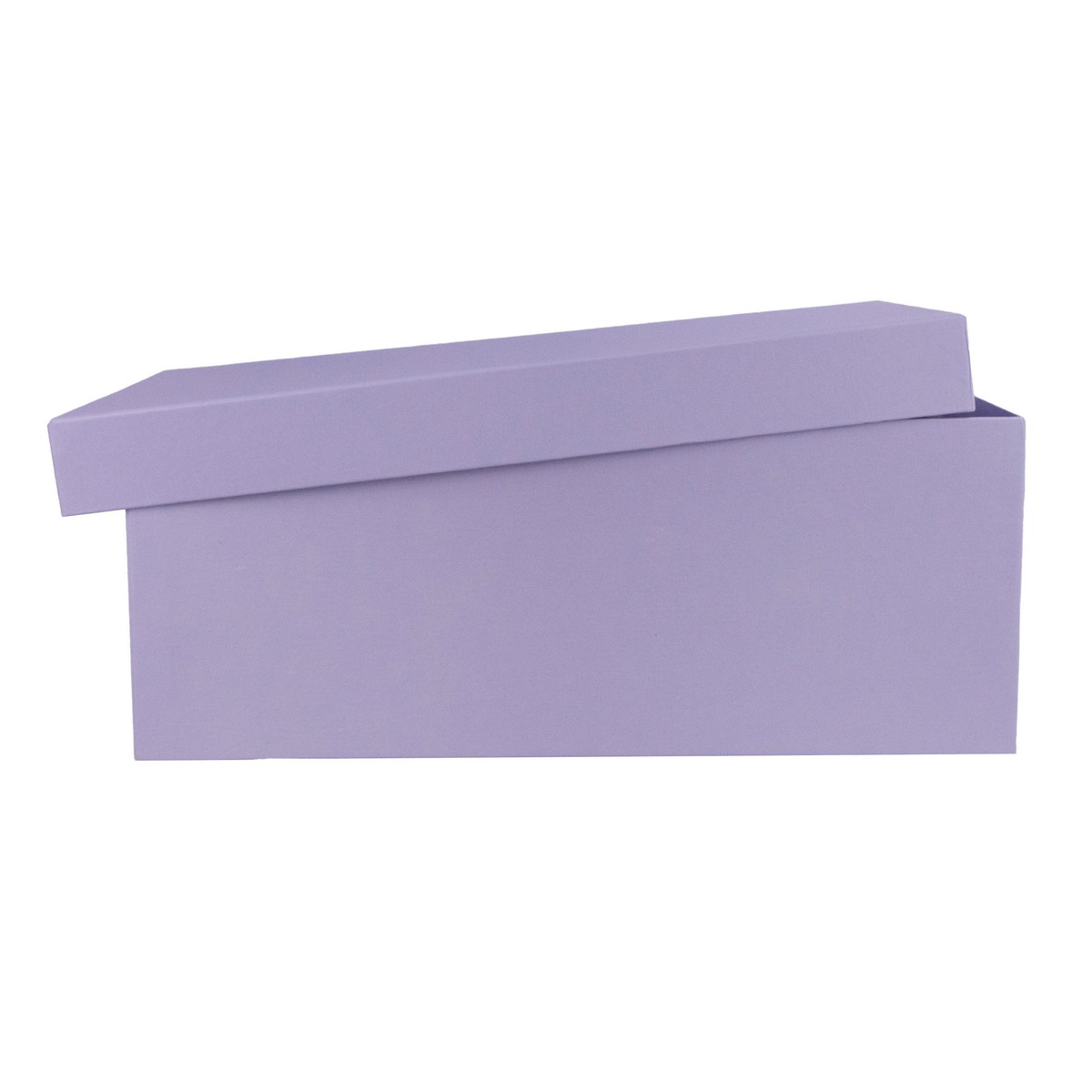 Коробка подарочная прямоугольная, 30х20х10 см, сиреневый в интернет-магазине флористических аксессуаров Азалия Декор