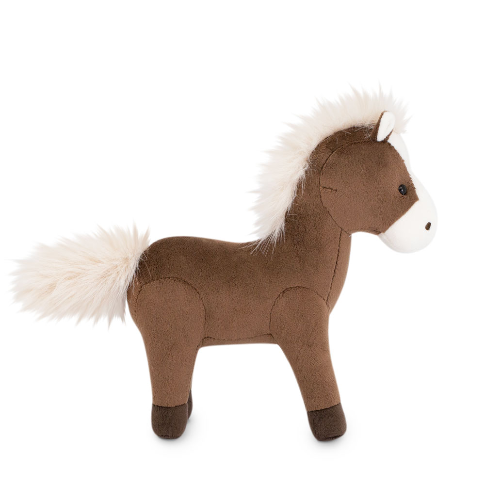 Игрушка м/н Лошадка Шоколадка, 23см, коричневый в интернет-магазине флористических аксессуаров Азалия Декор