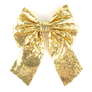 Украшение Бант, 16х20см, зол. в интернет-магазине флористических аксессуаров Азалия Декор