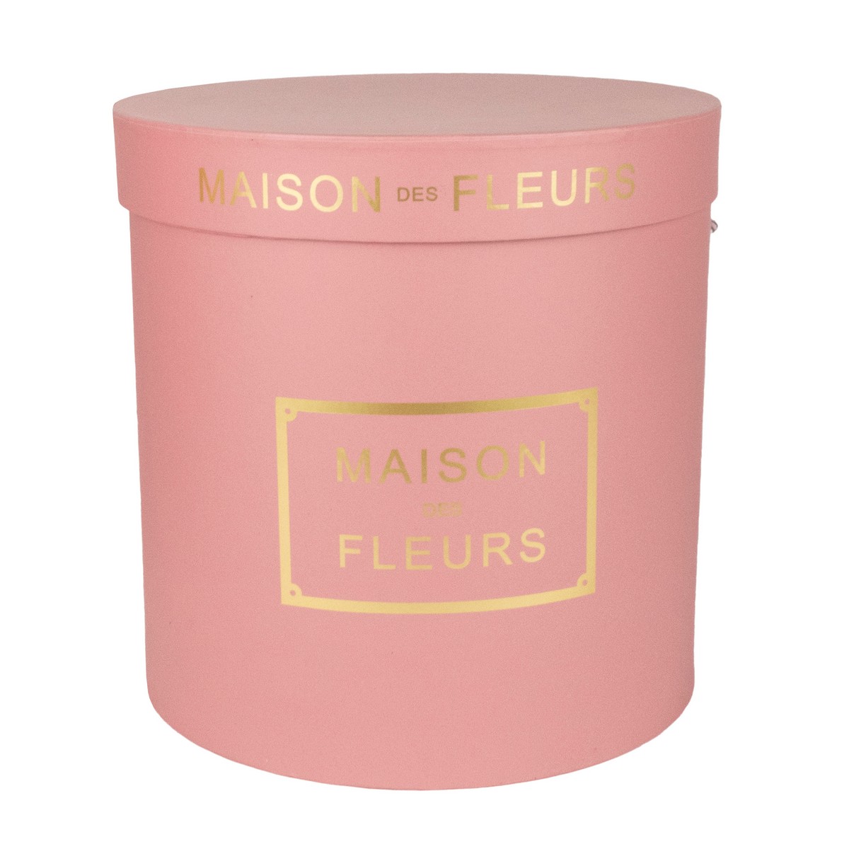 Набор коробок подарочных круглых 3шт., D24xH24см, розовый в интернет-магазине флористических аксессуаров Азалия Декор