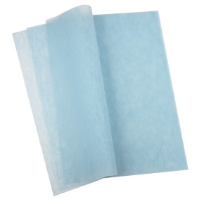 Фетр Паутинка 65гр,15 листов, 58х58см, голубой в интернет-магазине флористических аксессуаров Азалия Декор