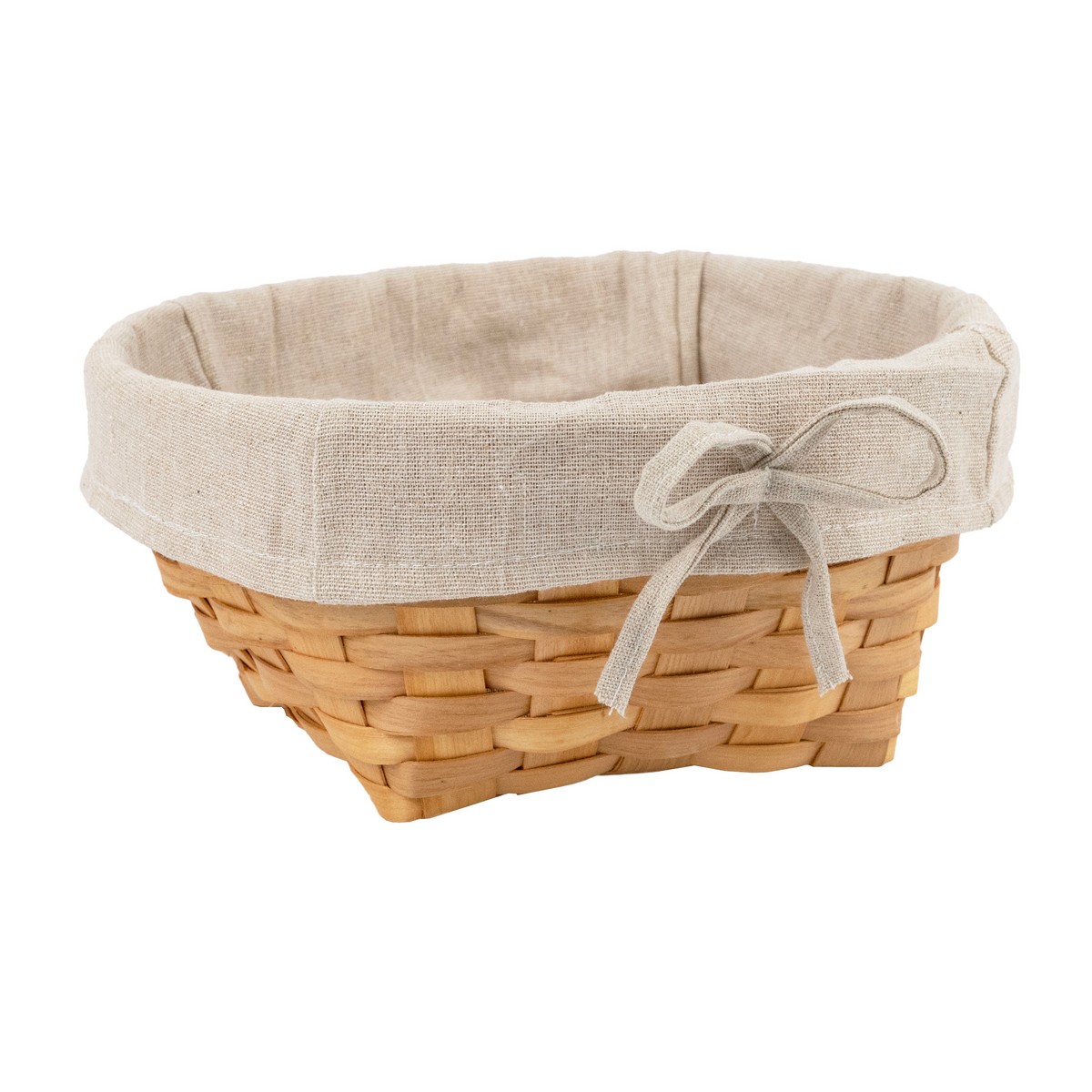 Корзина для хранения, D25xH12см, натуральный в интернет-магазине флористических аксессуаров Азалия Декор