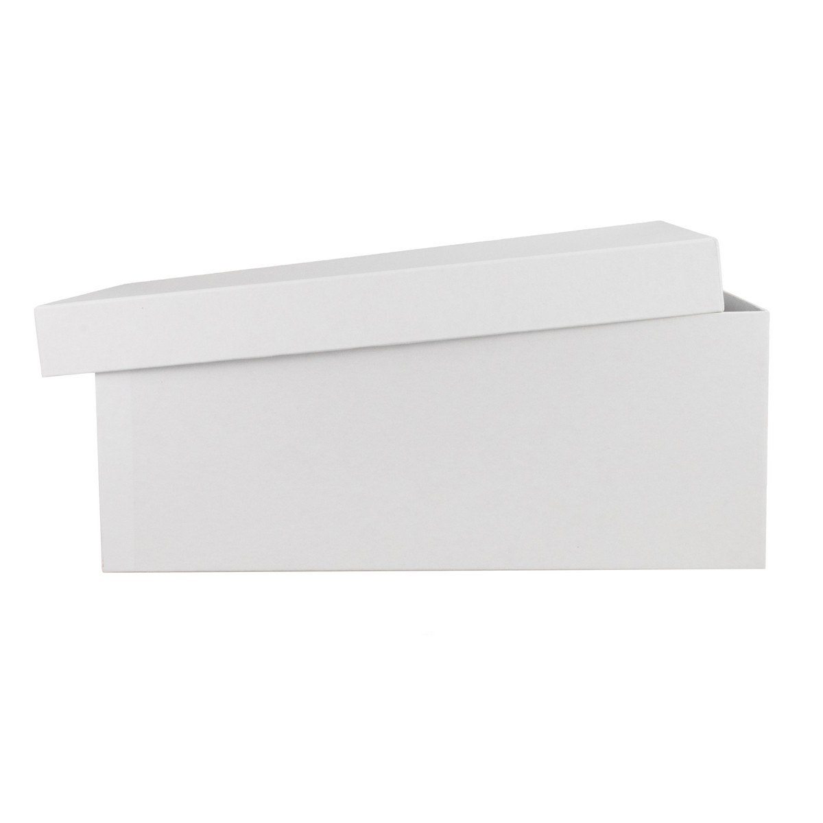 Коробка подарочная прямоугольная, 30х20х10 см, белый в интернет-магазине флористических аксессуаров Азалия Декор