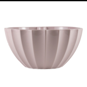 Кашпо Ракушка со вставкой (пластик), D25xH12, 3,4л, светло-розовый в интернет-магазине флористических аксессуаров Азалия Декор