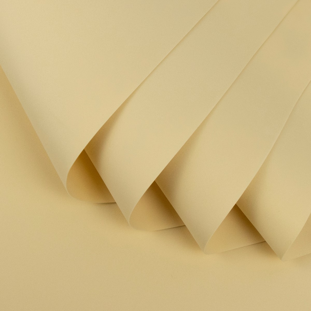 Фоамиран 10 листов 1 мм, 60х70см, крем-брюле в интернет-магазине флористических аксессуаров Азалия Декор
