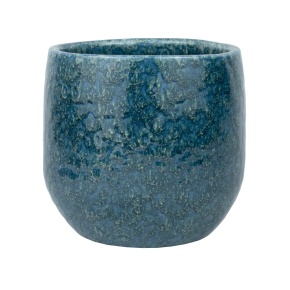 Кашпо (керамика), D16xН15см, синий в интернет-магазине флористических аксессуаров Азалия Декор