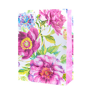 Пакет подарочный АB, 32х26х12см (в уп. 6шт.), в асс. в интернет-магазине флористических аксессуаров Азалия Декор