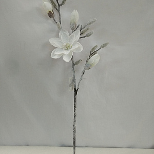 Магнолия заснеженная, 86 см, белый в интернет-магазине флористических аксессуаров Азалия Декор