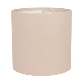 Коробка подарочная круглая без крышки, D16xH16 см, кремовый в интернет-магазине флористических аксессуаров Азалия Декор