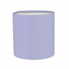 Коробка подарочная круглая без крышки, D12xH12 см, лавандовый в интернет-магазине флористических аксессуаров Азалия Декор