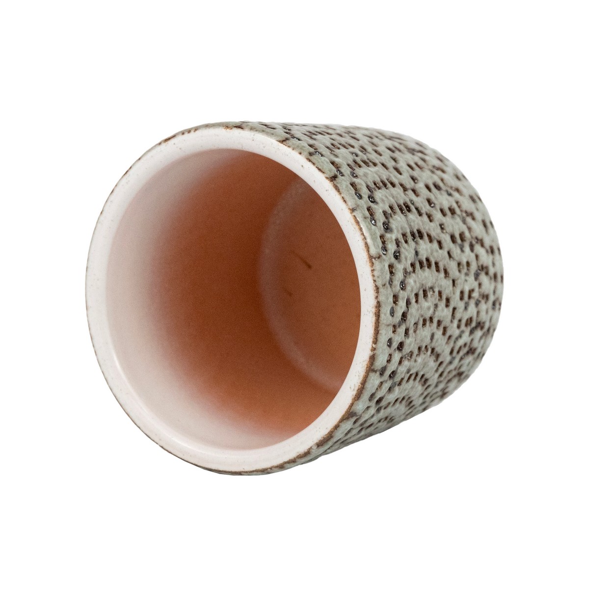 Кашпо Антик (керамика), D7xH6,5см, 0,18л, цв. в асс. в интернет-магазине флористических аксессуаров Азалия Декор