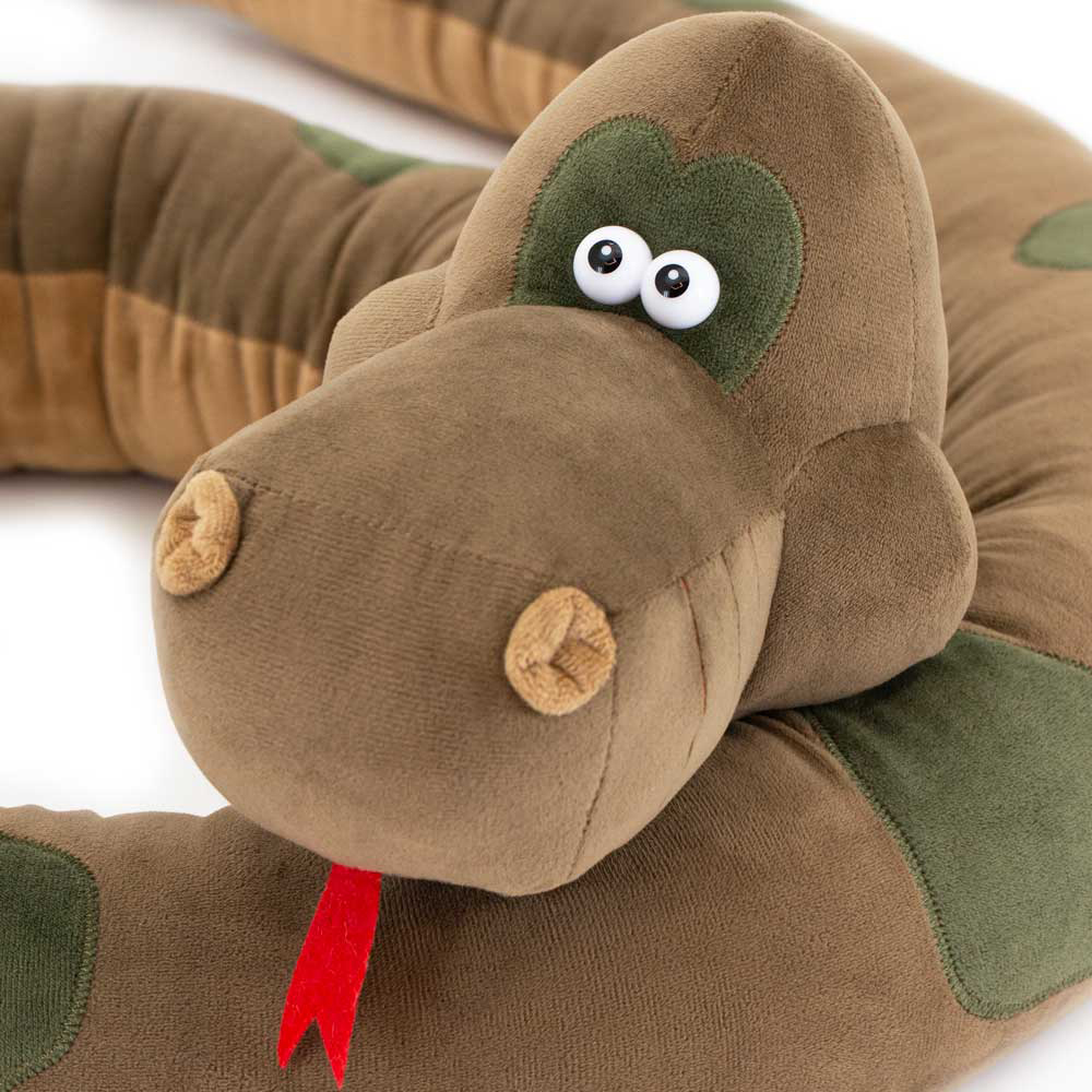 Игрушка м/н Удав, 260см, коричневый в интернет-магазине флористических аксессуаров Азалия Декор