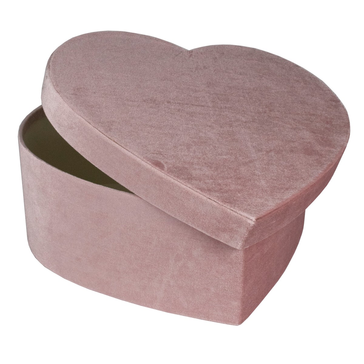 Набор коробок Сердце 3шт., 30х27,5х6,6см, пудровый в интернет-магазине флористических аксессуаров Азалия Декор