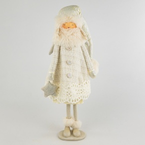 Сувенир Девочка, Н75х21х18см, белый в интернет-магазине флористических аксессуаров Азалия Декор