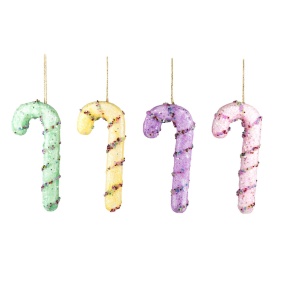 Украшение подвесное Карамель, Н18х8х2см, цв. в асс. в интернет-магазине флористических аксессуаров Азалия Декор