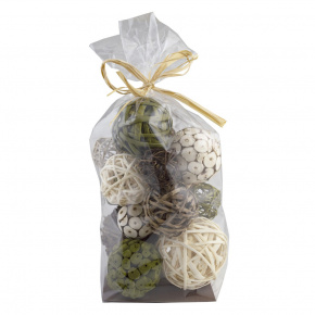 Набор сухоцветов, 145 гр, натуральный/зеленый в интернет-магазине флористических аксессуаров Азалия Декор