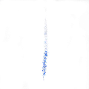 Украшение подвесное с кристаллами, 32см, голубой в интернет-магазине флористических аксессуаров Азалия Декор