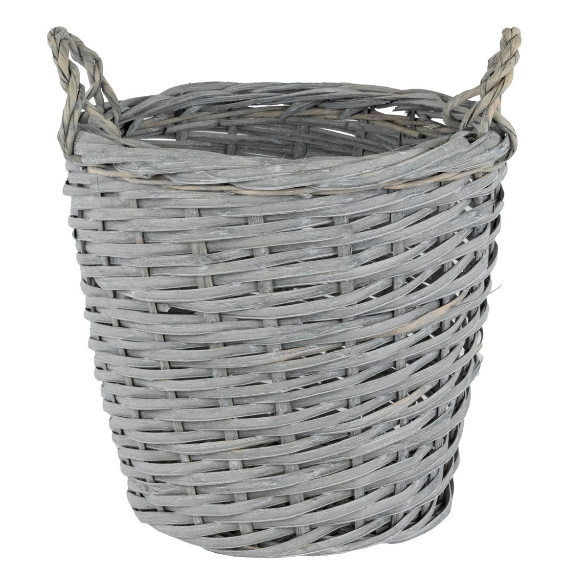 Набор корзин плетеных 3шт. (ива), D45xH37см, серый в интернет-магазине флористических аксессуаров Азалия Декор