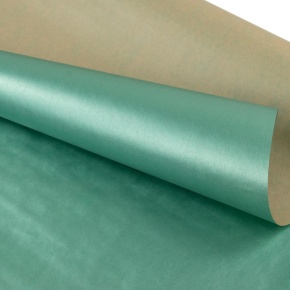 Бумага упаковочная крафт 40гр, 68 см 10 м, изумрудный в интернет-магазине флористических аксессуаров Азалия Декор