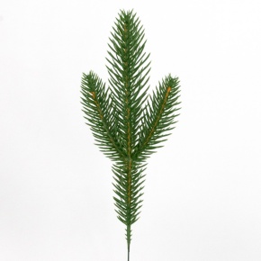 Ветка еловая, 20см, зеленый в интернет-магазине флористических аксессуаров Азалия Декор