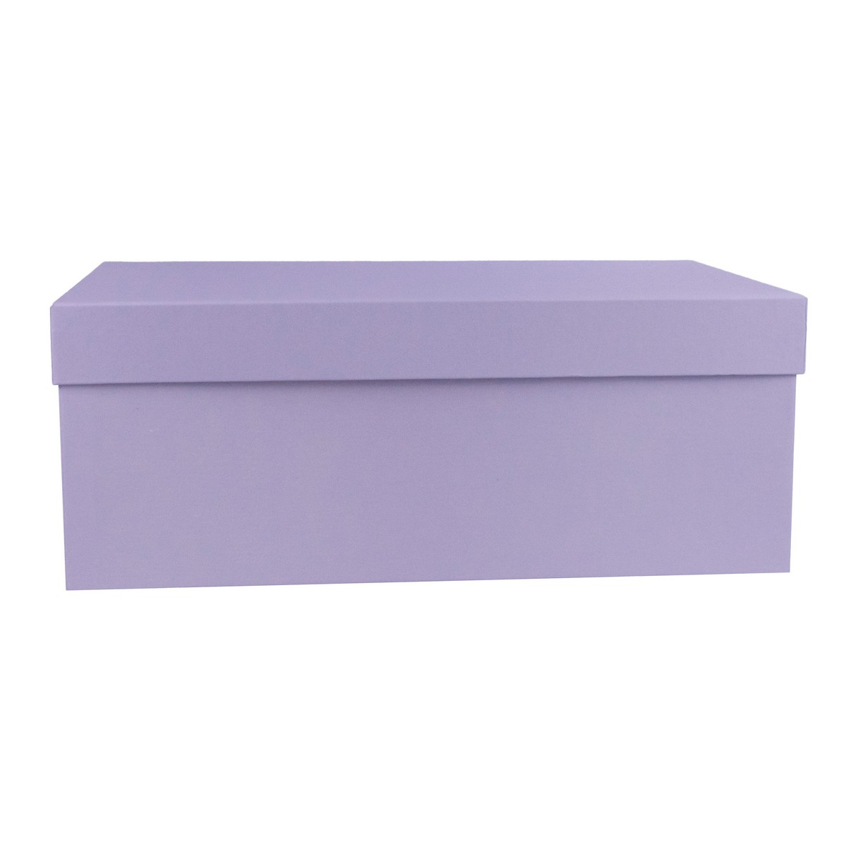 Коробка подарочная прямоугольная, 30х20х10 см, сиреневый в интернет-магазине флористических аксессуаров Азалия Декор