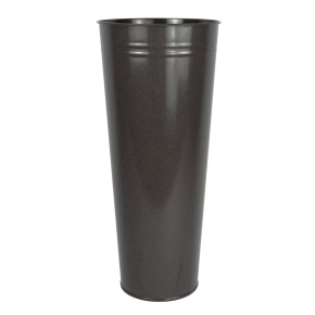 Ваза (металл), D21xH50см, серый в интернет-магазине флористических аксессуаров Азалия Декор