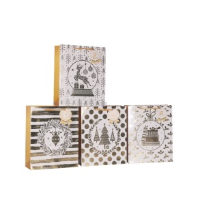 Пакет подарочный (бумага), 26х32х10см (в уп. 12 шт.), в асс. в интернет-магазине флористических аксессуаров Азалия Декор