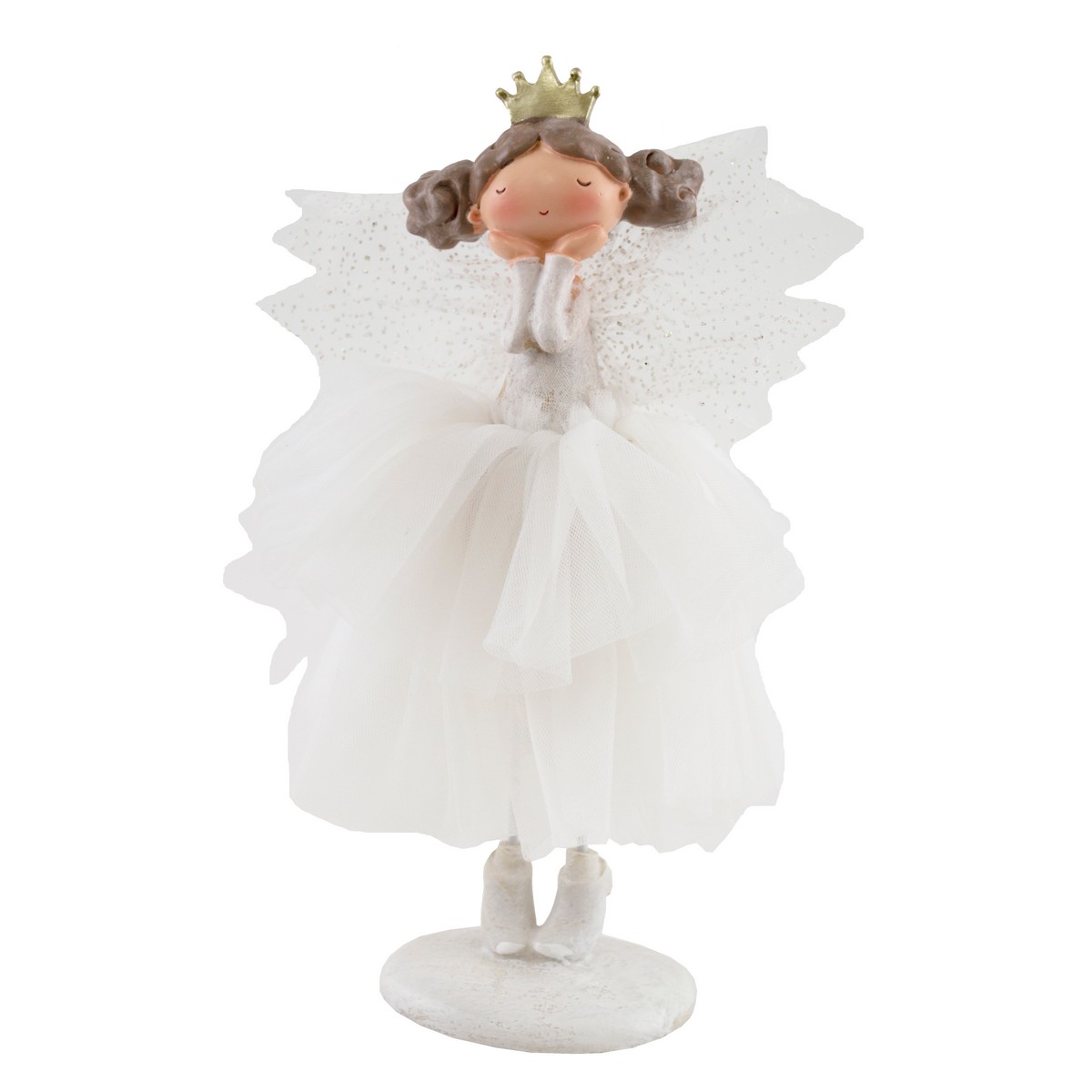 Сувенир Фея (полирезин), H22,5x16x16см, в асс., белый в интернет-магазине флористических аксессуаров Азалия Декор
