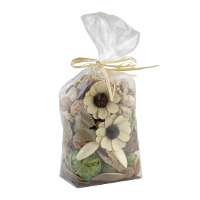 Набор сухоцветов, 400гр, натуральный/зеленый в интернет-магазине флористических аксессуаров Азалия Декор