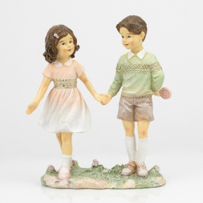 Сувенир Дети (полирезин), H15,5x13x6см, цв. в асс. в интернет-магазине флористических аксессуаров Азалия Декор