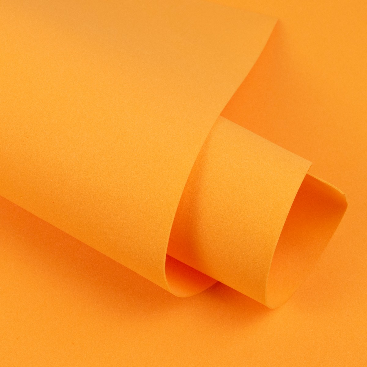 Фоамиран 10 листов 1 мм, 60х70см, оранжевый в интернет-магазине флористических аксессуаров Азалия Декор