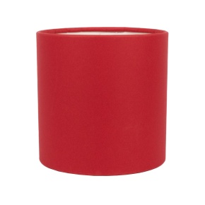 Коробка подарочная круглая без крышки, D12xH12 см, красный в интернет-магазине флористических аксессуаров Азалия Декор