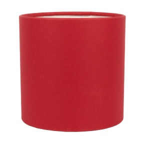 Коробка подарочная круглая без крышки, D21xH19 см, красный в интернет-магазине флористических аксессуаров Азалия Декор