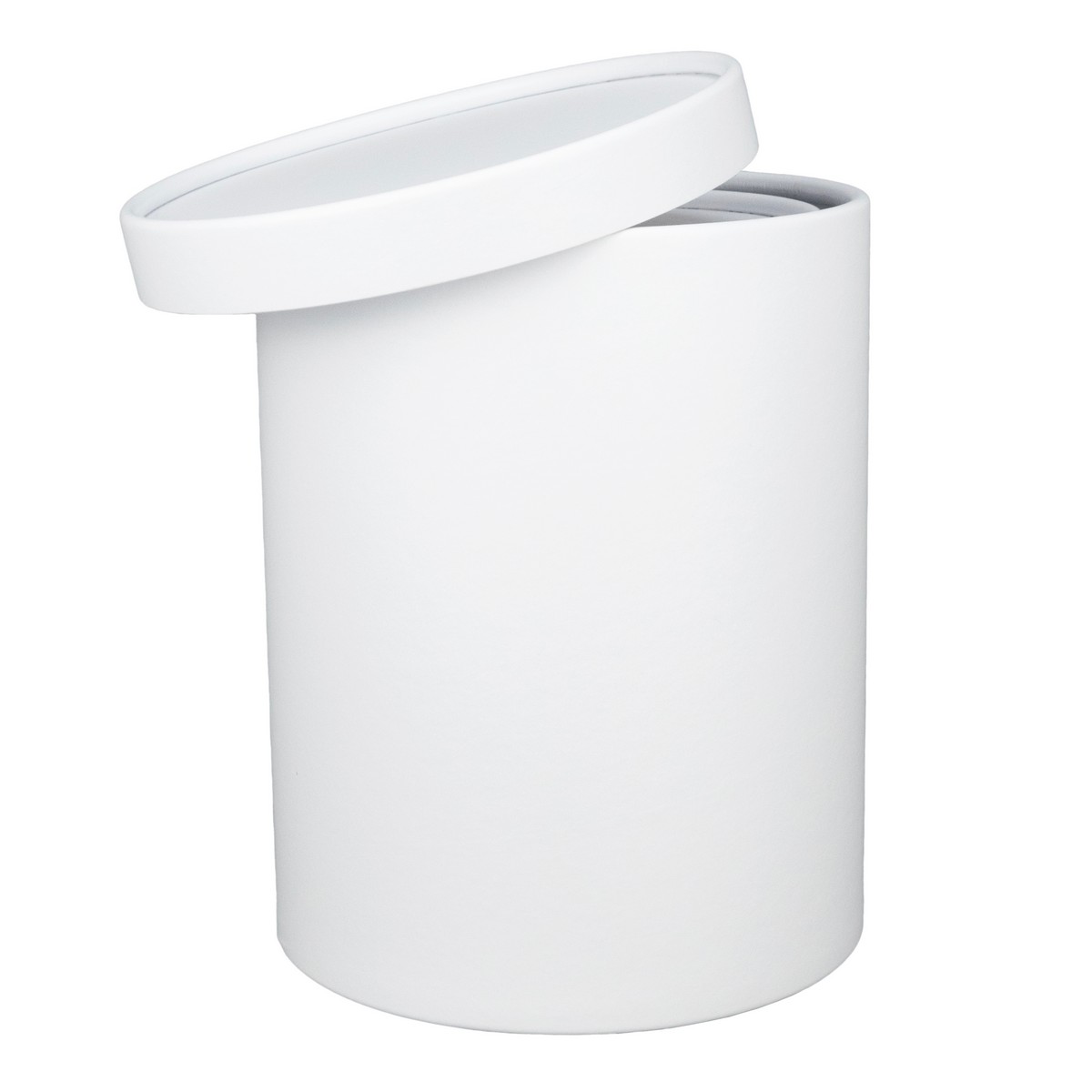 Набор коробок подарочных круглых 3шт., D20,5*H25,5см, белый в интернет-магазине флористических аксессуаров Азалия Декор