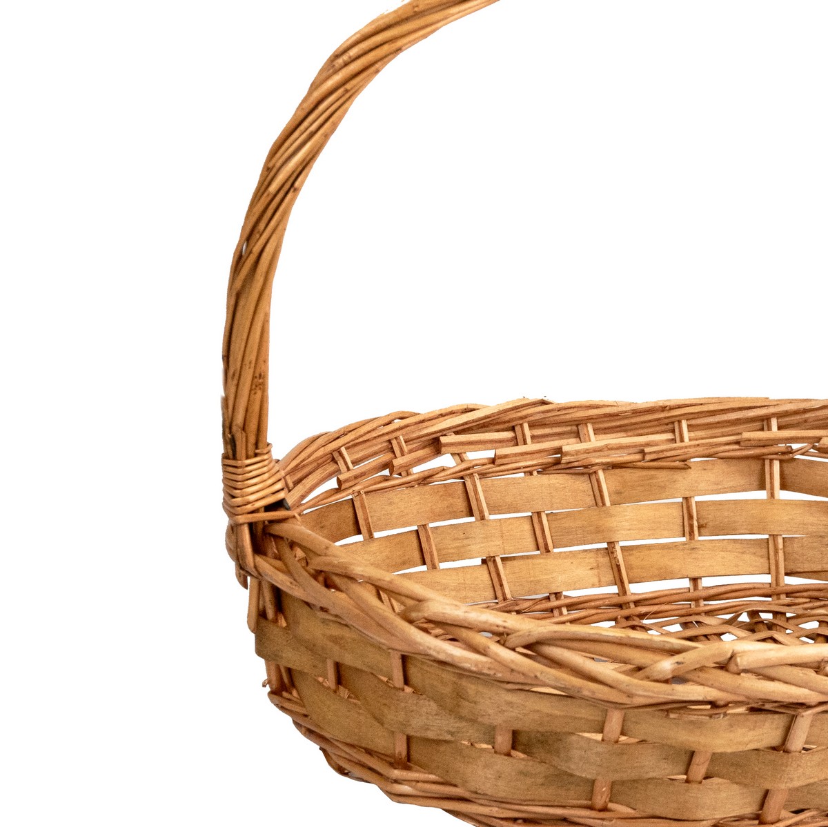 Набор корзин плетеных 2шт. (ива), 41x36x12xH36см, светло-коричневый в интернет-магазине флористических аксессуаров Азалия Декор