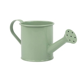 Кашпо Лейка (металл), D7,5x19хH7,5см, зеленый в интернет-магазине флористических аксессуаров Азалия Декор