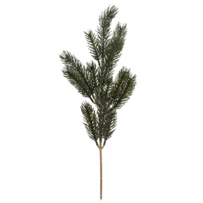 Ветка еловая, 48см, зеленый в интернет-магазине флористических аксессуаров Азалия Декор