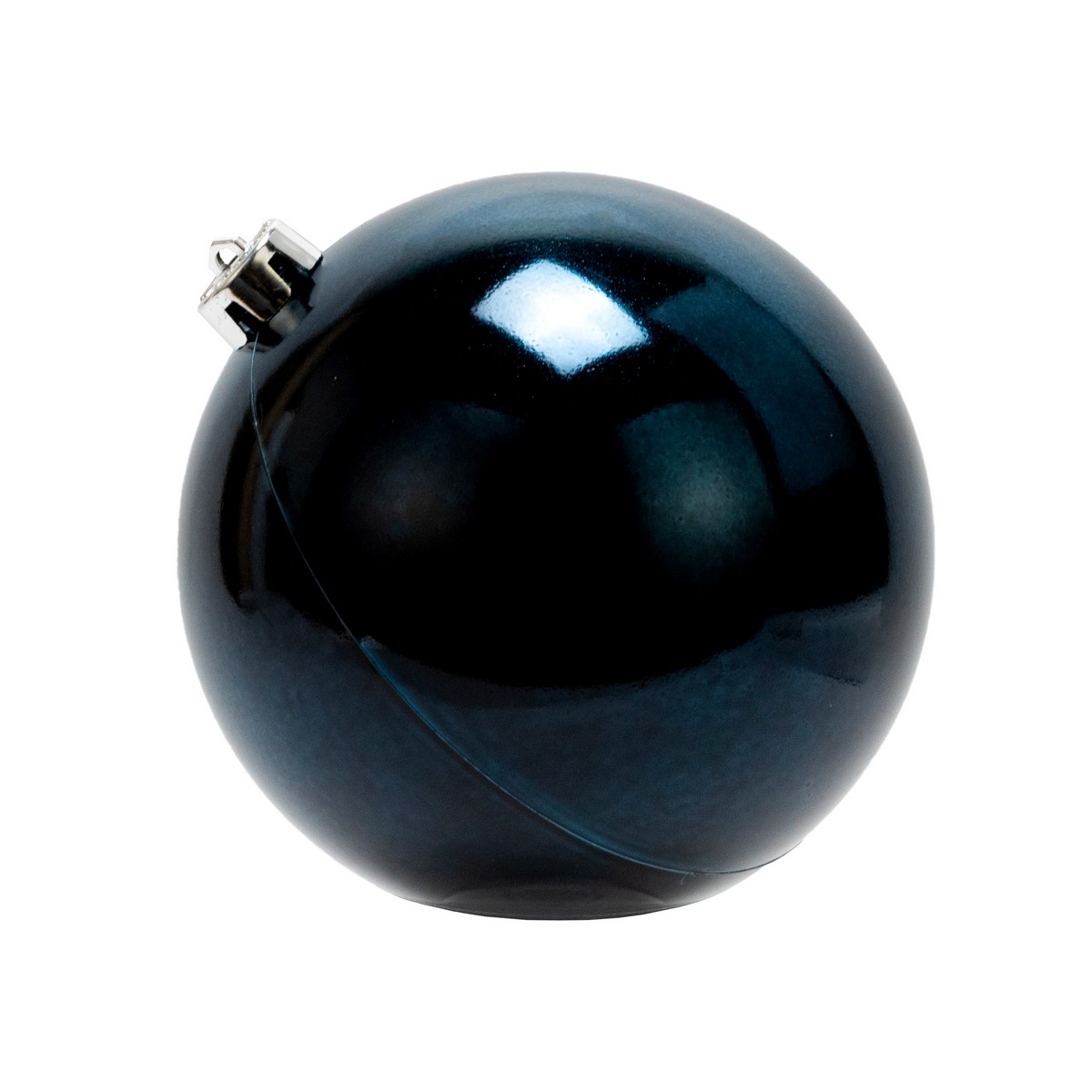 Украшение подвесное Шар (пластик), D12см, в асс., синий в интернет-магазине флористических аксессуаров Азалия Декор