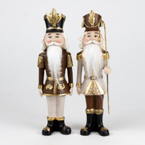 Сувенир Щелкунчик (полирезин), Н22х6,5х5,5см, в асс., коричневый в интернет-магазине флористических аксессуаров Азалия Декор