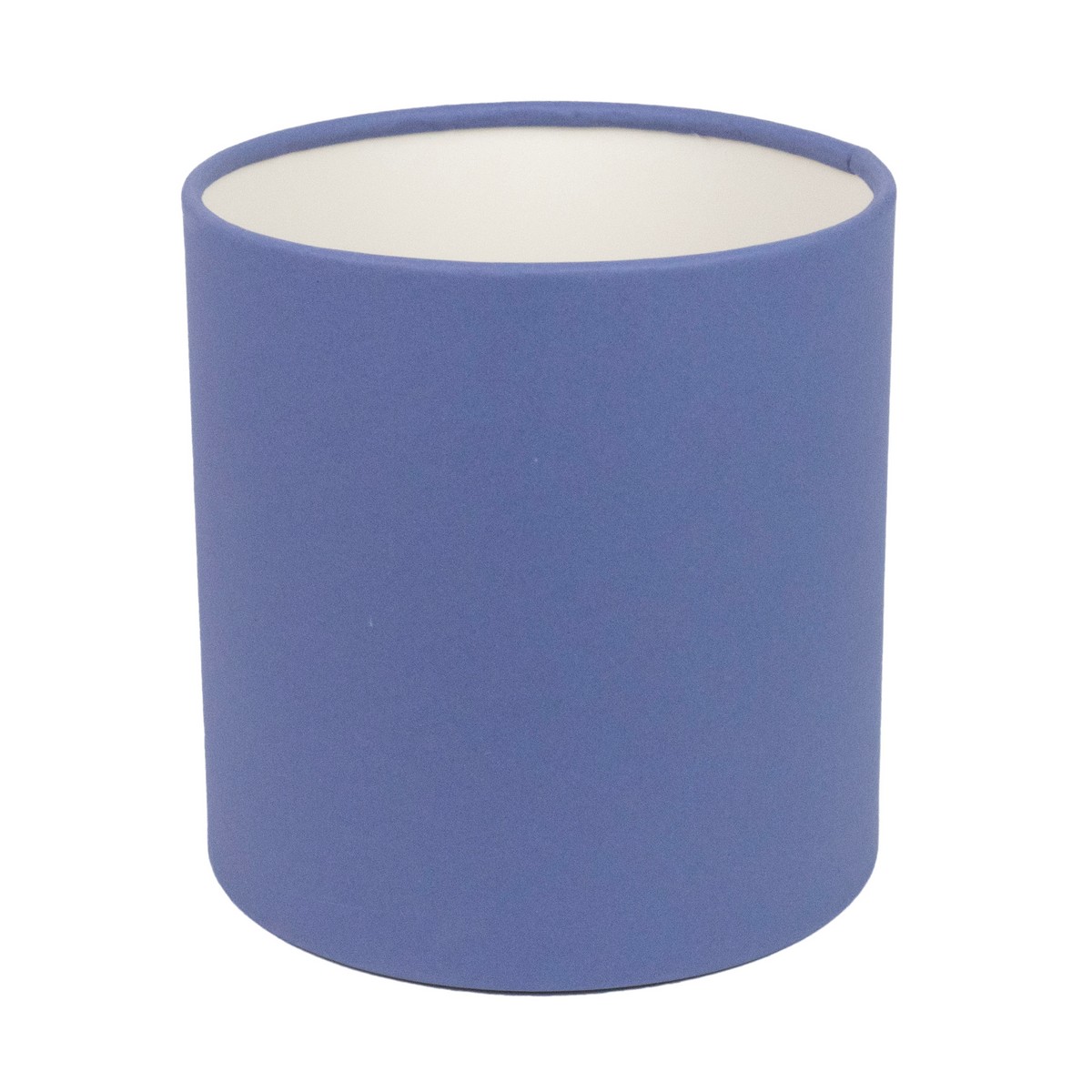 Коробка подарочная круглая без крышки, D16xH15 см, фиолетовый в интернет-магазине флористических аксессуаров Азалия Декор