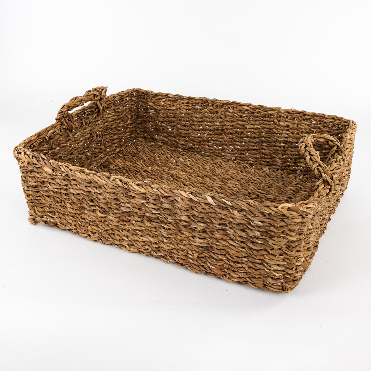 Набор корзин плетеных 5шт. (растительный материал), 52х41хH15см, натуральный в интернет-магазине флористических аксессуаров Азалия Декор