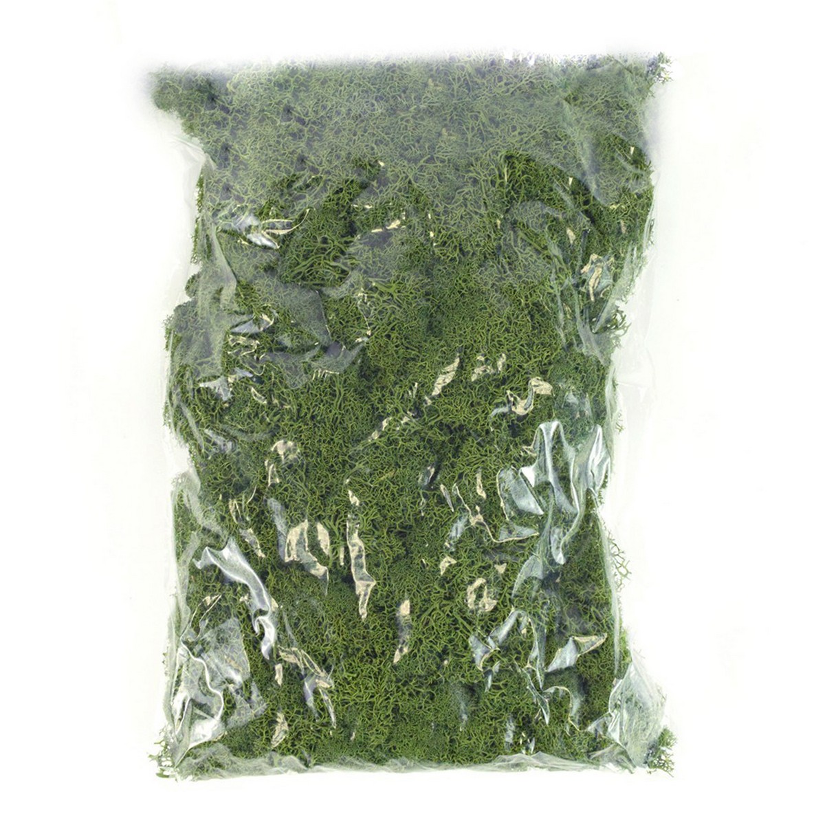 Мох ягель 400гр., хаки в интернет-магазине флористических аксессуаров Азалия Декор