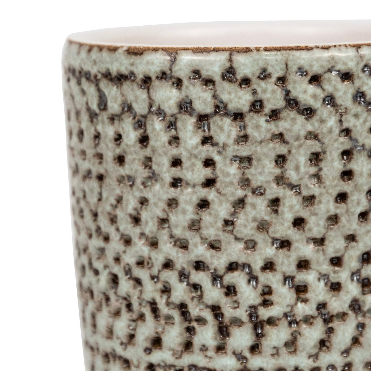 Кашпо Антик (керамика), D7xH6,5см, 0,18л, цв. в асс. в интернет-магазине флористических аксессуаров Азалия Декор