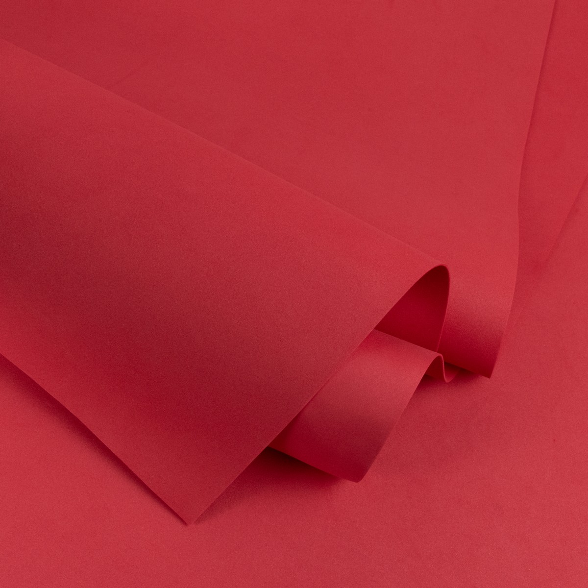 Фоамиран 10 листов 1 мм, 60х70см, алый в интернет-магазине флористических аксессуаров Азалия Декор