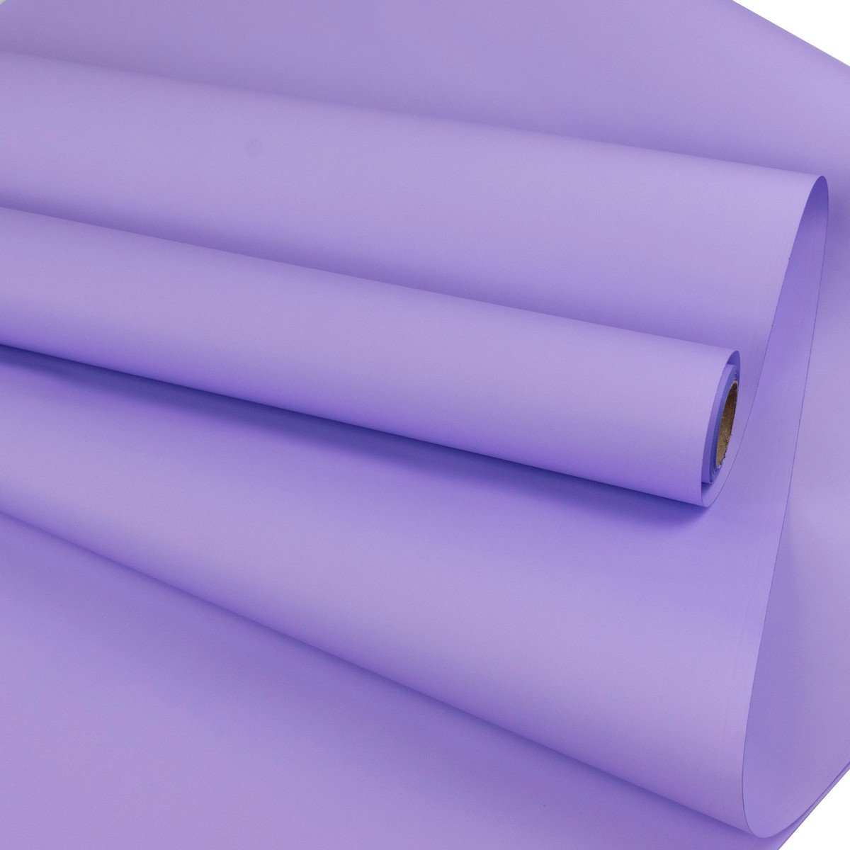 Пленка матовая 65мкр, 50 см 10 м, светло-сиреневый в интернет-магазине флористических аксессуаров Азалия Декор