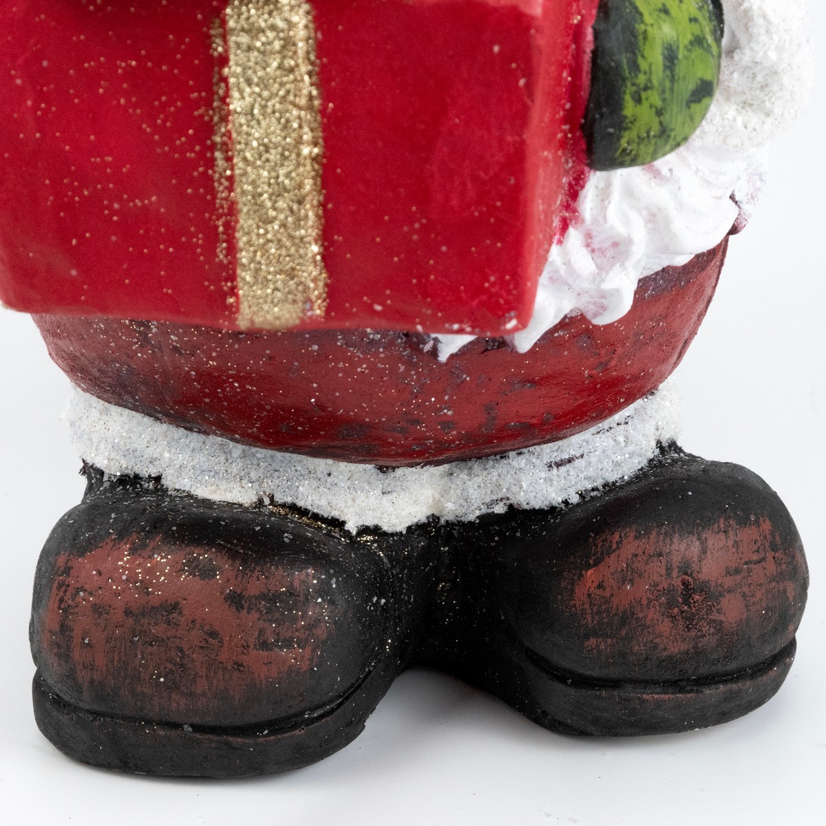 Сувенир Санта (керамика), Н43х20х21см, красный в интернет-магазине флористических аксессуаров Азалия Декор