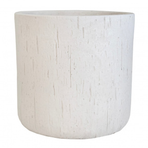 Кашпо Спарк (файбергласс), D34xH32см, белый в интернет-магазине флористических аксессуаров Азалия Декор