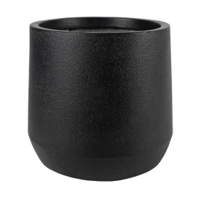 Кашпо Сэнд (файбергласс), D27xH25см, черный в интернет-магазине флористических аксессуаров Азалия Декор
