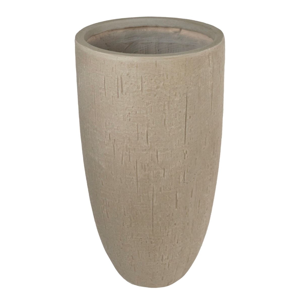 Кашпо Спарк (файбергласс), D32xH62см, бежевый в интернет-магазине флористических аксессуаров Азалия Декор